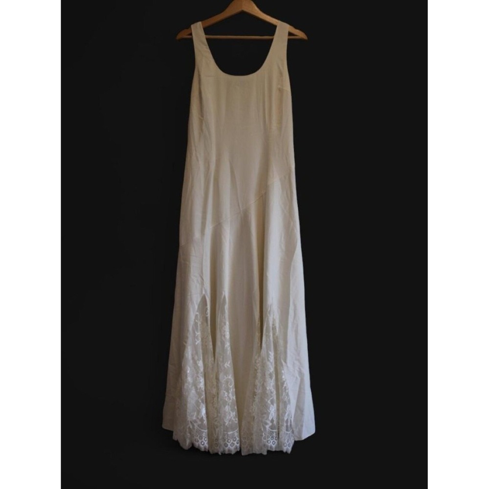 Endless Rose Lace Satin Romantic Maxi Dress, Bride, Special Event, Small, NWT